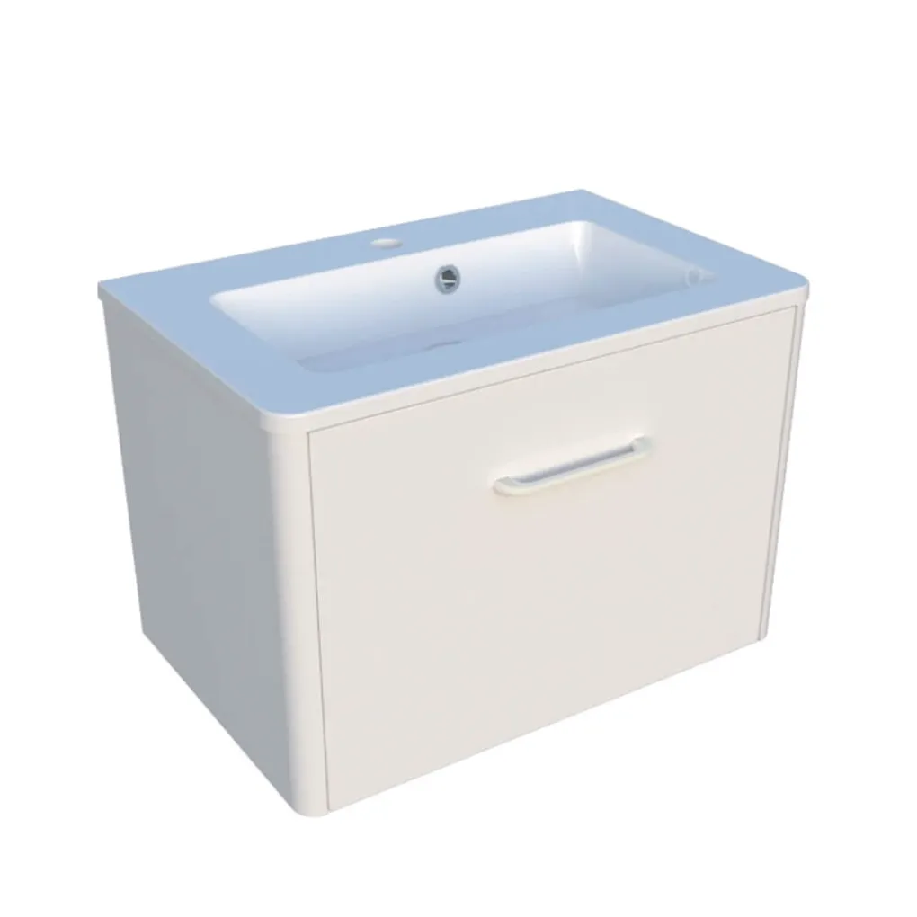 Шафа нижня Fancy Marble Fiji 600 з умивальником Annabell 600- Фото 1